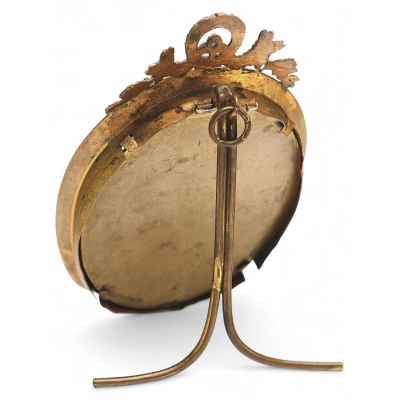 Плакетка «Руфь» в овальной рамке в стиле ампир. Германия Конец XIX века