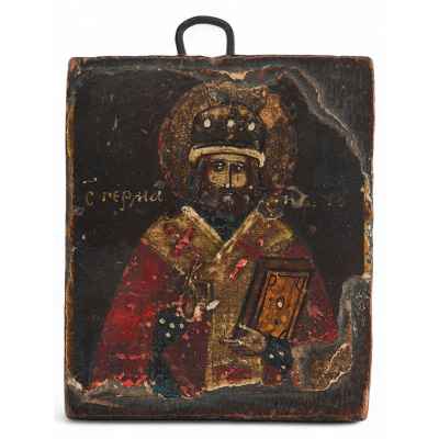 Икона Святой Герман Казанский и Свияжский, архиепископ  XIX век