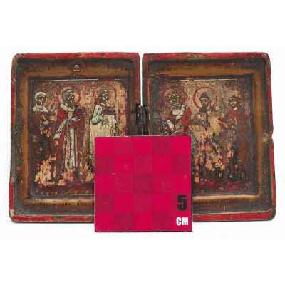 Складень двухстворчатый Урал 1844