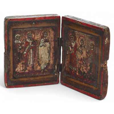 Складень двухстворчатый Урал 1844