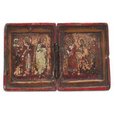 Складень двухстворчатый Урал 1844