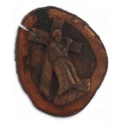 Икона Несение Креста. Иерусалим. Иерусалим Конец XIX века