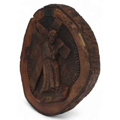 Икона Несение Креста. Иерусалим. Иерусалим Конец XIX века