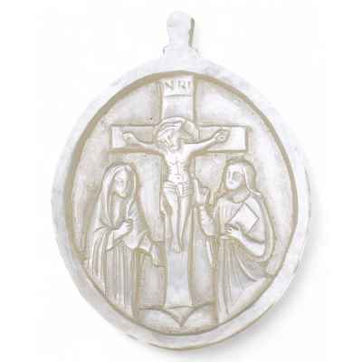 Икона Распятие с предстоящими Святая земля. Вифлеем конец XIX — начало XX вв