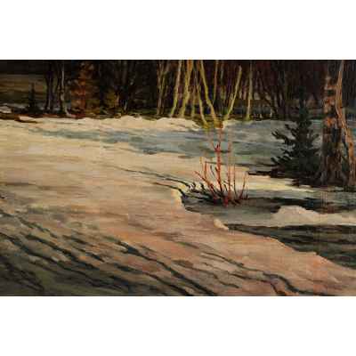 Картина «Весенний пейзаж. Россия.» Россия 1959