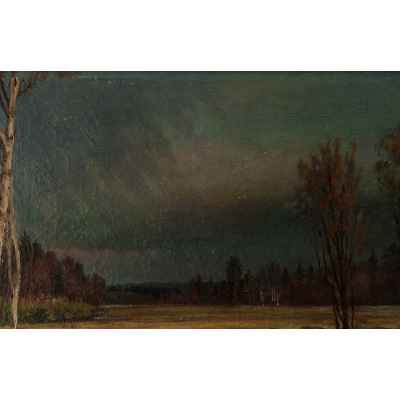 Картина «Весенний пейзаж. Россия.» Россия 1959