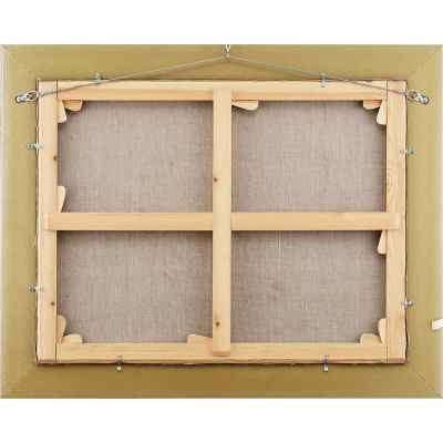 Пейзаж с горной рекой Европа Конец XIX века