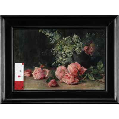 Картина «Натюрморт с розами и сиренью» Германия Начало XX века