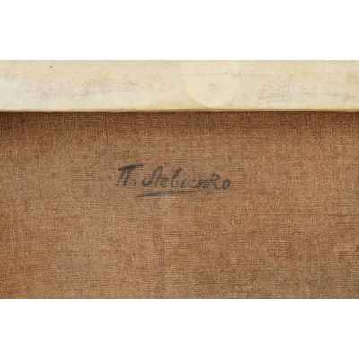 Картина «Пейзаж с соснами» Украина конец ХІХ  - начало XX вв