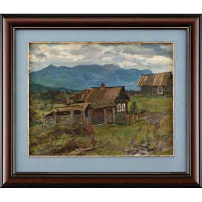 Картина «Около горы Таганай» Урал начало 1920  гг