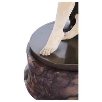 Скульптура «Танцовщица с кастаньетами» фабрика Готфрида Шумахера в Остероде. Германия 1920- гг