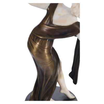 Скульптура «Танцовщица с кастаньетами» фабрика Готфрида Шумахера в Остероде. Германия 1920- гг