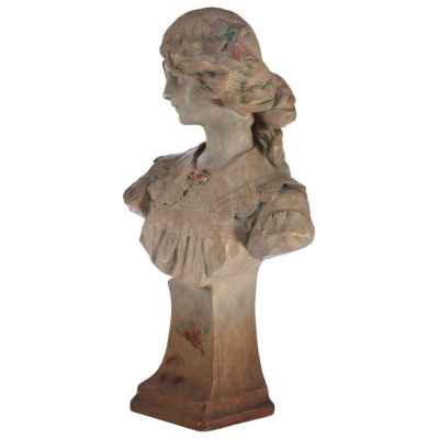 Бюст красавицы фирма Johanna Maresch, Богемия Начало XX века