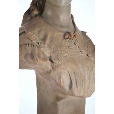 Бюст красавицы фирма Johanna Maresch, Богемия Начало XX века