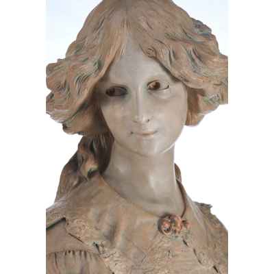 Бюст красавицы фирма Johanna Maresch, Богемия Начало XX века