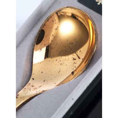 Чайная ложка в футляре серебро 925 пр. 46 гр. Georg Jensen Дания 1977 г. Дания. Фирма: Georg Jensen 1977 г