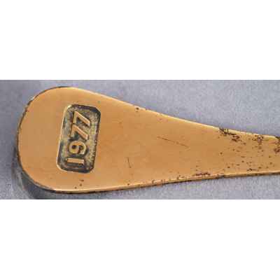 Чайная ложка в футляре серебро 925 пр. 46 гр. Georg Jensen Дания 1977 г. Дания. Фирма: Georg Jensen 1977 г