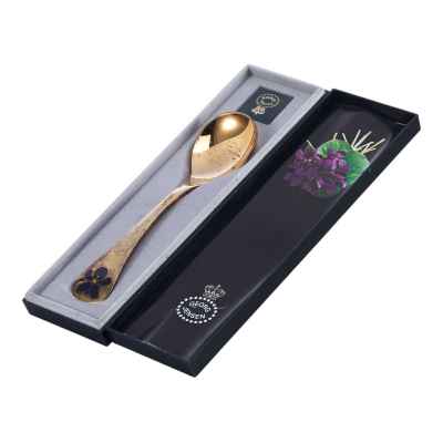 Чайная ложка в футляре серебро 925 пр. 46 гр. Georg Jensen Дания 1977 г. Дания. Фирма: Georg Jensen 1977 г