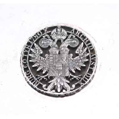 Коробка для сигар с талером Марии Терезии серебро 800 пр. Австрия после 1922 г. 10x16 см. Вена, Австрия после 1922 г