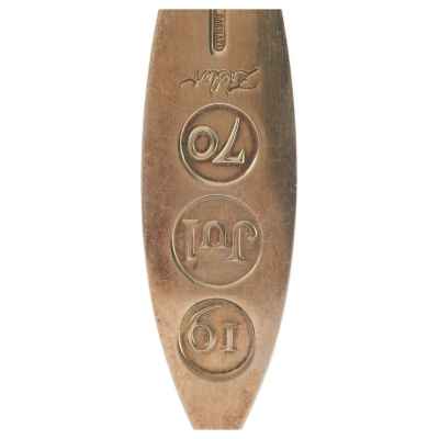 Коллекционная рождественская ложка серебро 925 пр, 42,1 гр. A. Michelsen Дания 1970 г. Дания 1970 г