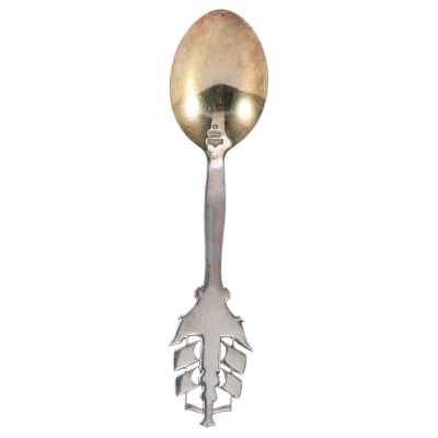 Коллекционная рождественская ложка серебро 925 пр, 46,5 гр. A. Michelsen Дания 1930 г. Дания 1930 г