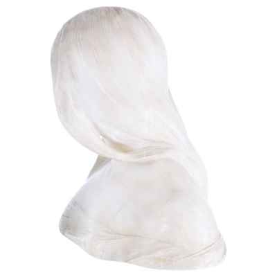 Скульптурный бюст из алебастра Европа начало XX века