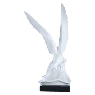 Скульптура Чайка фарфор, Мейсен (Meissen) Германия 1960-70-е гг. Н-42 см. Мейсен, Германия 1960-1970 гг