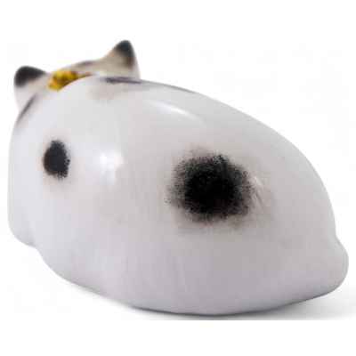 Скульптура Кошка Sächsische Porzellan-Manufaktur Dresden Германия Н-4,7 см. Потшаппель, Германия Первая четверть XX века