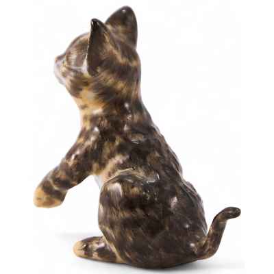 Скульптура Котенок фарфор, Аугартен (Augarten) Австрия 1990-е гг. Н-6 см. Аугартен, Австрия 1990-е гг