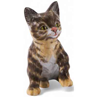 Скульптура Котенок фарфор, Аугартен (Augarten) Австрия 1990-е гг. Н-6 см. Аугартен, Австрия 1990-е гг