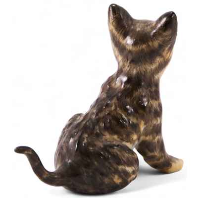 Скульптура Котенок фарфор, Аугартен (Augarten) Австрия 1990-е гг. Н-6 см. Аугартен, Австрия 1990-е гг