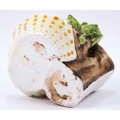 Ваза с двумя лягушками Pesпекк, Тюрингия 1878-1937 гг