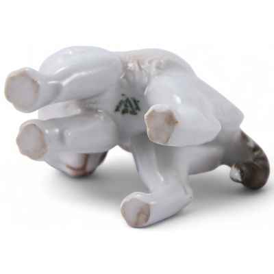 Скульптура Котенок фарфор, Розенталь (Rosenthal) Германия 1927-28 гг. Н-9,5 см. Розенталь, Германия около 1926 г