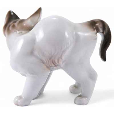 Скульптура Котенок фарфор, Розенталь (Rosenthal) Германия 1927-28 гг. Н-9,5 см. Розенталь, Германия около 1926 г