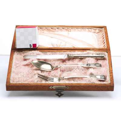 Набор столовых приборов «Эгоист» Москва, Россия. Москва, Россия 1878