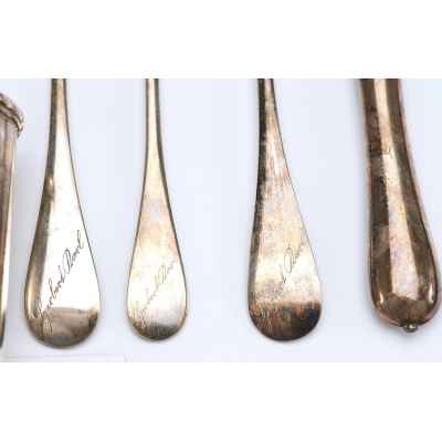 Набор столовых приборов. Вена, Австро-Венгрия. Вена, Австро-Венгрия 1872 - 1922 гг