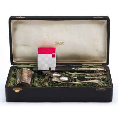 Набор столовых приборов. Вена, Австро-Венгрия. Вена, Австро-Венгрия 1872 - 1922 гг