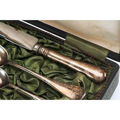 Набор столовых приборов. Вена, Австро-Венгрия. Вена, Австро-Венгрия 1872 - 1922 гг