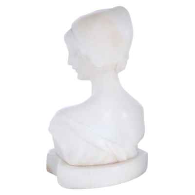 Скульптурный бюст девушки Европа Начало XX века