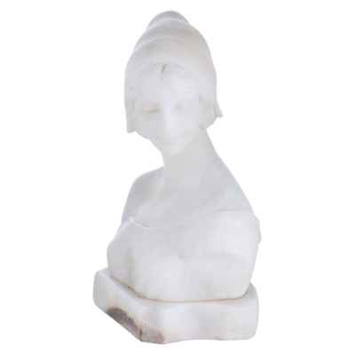 Скульптурный бюст девушки Европа Начало XX века