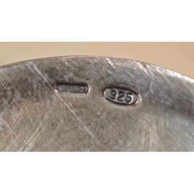 Лоток с бульдогом Италия после 1968-1970-е гг