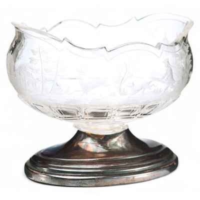 Вазочка в необарочном стиле. Германия Вторая четверть XX века