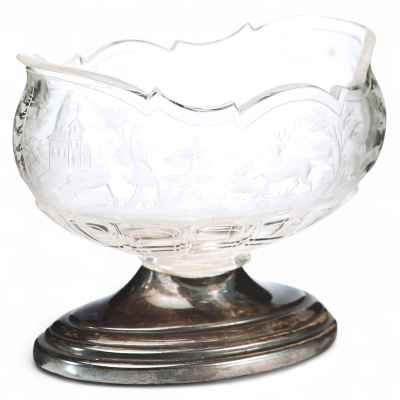 Вазочка в необарочном стиле. Германия Вторая четверть XX века