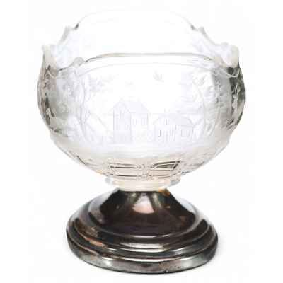 Вазочка в необарочном стиле. Германия Вторая четверть XX века