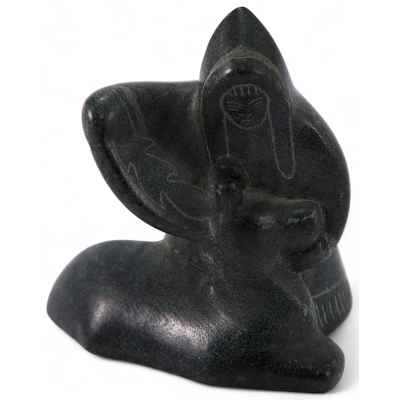 Скульптура «В тундре» Россия 1970-е г