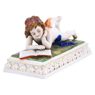 Пресс-бювар «Читающий Амур» Тюрингия, Германия 1925-1972 гг