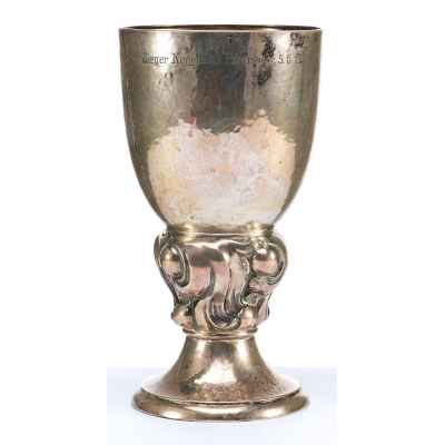 Призовой кубок серебряный Германия около 1930 г