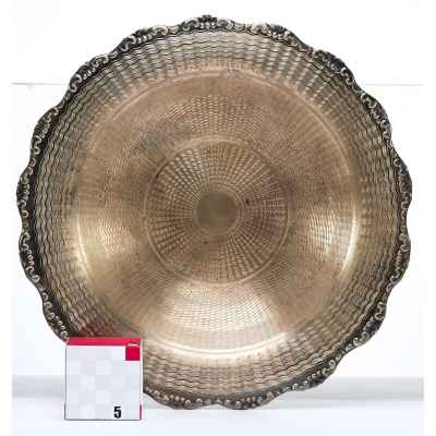 Сухарница серебряная Москва 1908 - 1916 гг