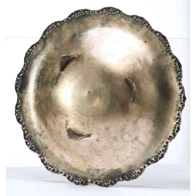 Сухарница серебряная Москва 1908 - 1916 гг