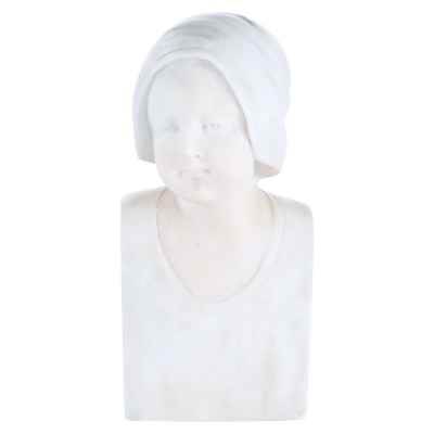 Бюст неизвестной девочки Европа конец XIX - начало XX вв